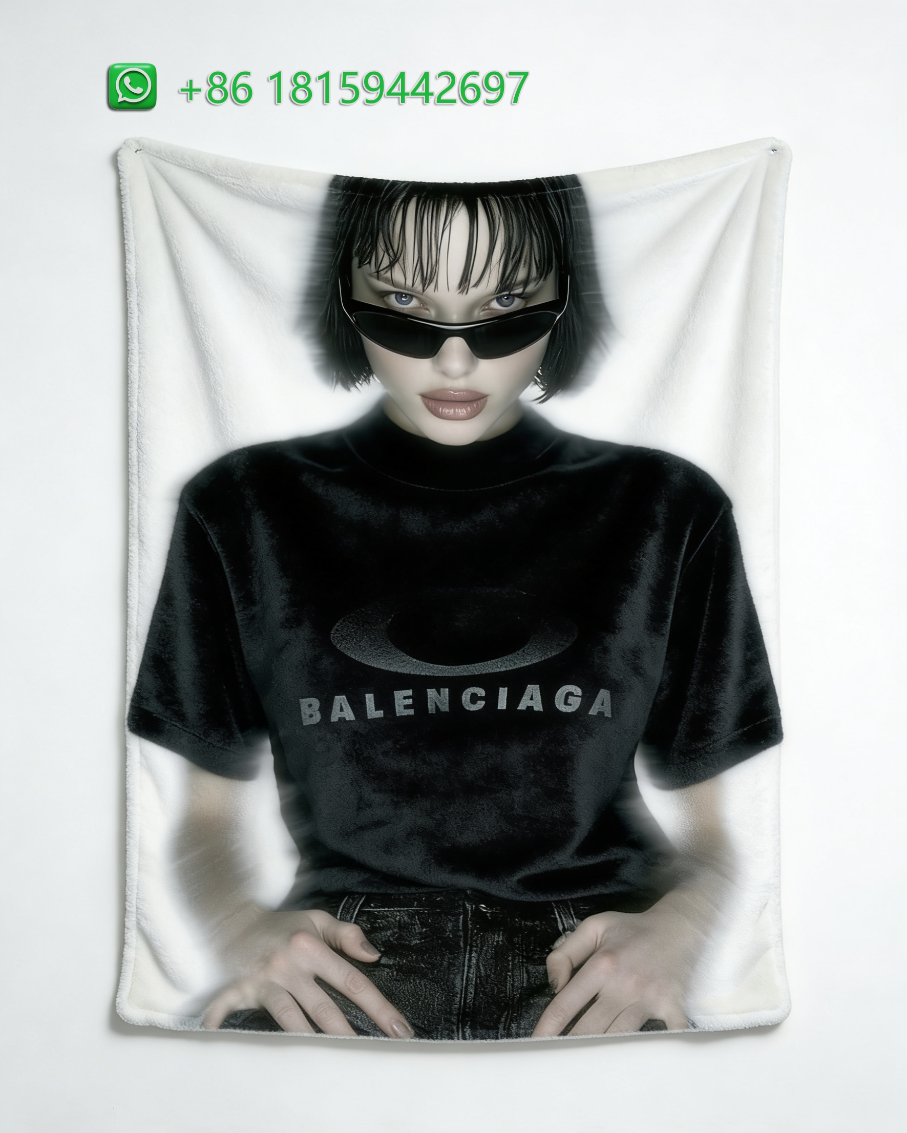 Balenciaga Throw Blankets